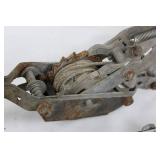 Lever Chain Hoist Set (Lot of 2)