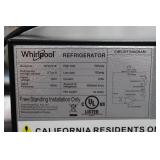 Whirlpool WH27S1E 2.7 Cu Ft Refrigerator