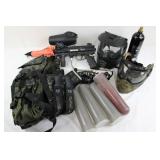 Tippmann A-5 Paintball Marker & Gear Mixed Lot