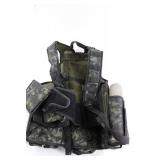Tippmann A-5 Paintball Marker & Gear Mixed Lot