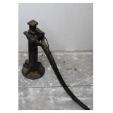 Vintage Cast Iron Automobile Bumper Jack Pat. No. 2185476