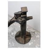 Vintage Cast Iron Automobile Bumper Jack Pat. No. 2185476