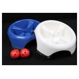 PetAmi Pet Backpack, Two Slow Feed Bowls & Play Balls Mixed Lot