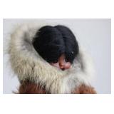 Fur-Clad Doll Trio (Lot of 3)