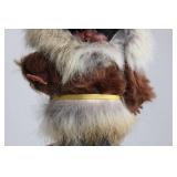 Fur-Clad Doll Trio (Lot of 3)