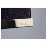 ALDO Purple Metallic Clutch Wallet