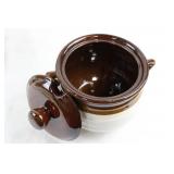 Ceramic Serving Set With Wicker Coasters