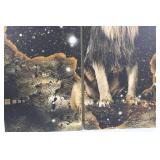 Lion Two-Piece Wall Art Set