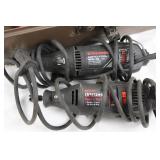 Dremel 395 & Craftsman Rotary Tool Mixed Lot in Metal Case