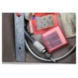 Dremel 395 & Craftsman Rotary Tool Mixed Lot in Metal Case