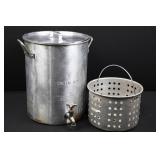 Stainless Seafood Turkey Fryer Pot With Basket