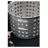 Stainless Seafood Turkey Fryer Pot With Basket