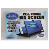 John Boy Cell Phone Big Screen 12 Inch Viewable Screen