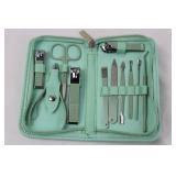 Manicure Pedicure Grooming Kit in Zip Case