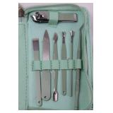 Manicure Pedicure Grooming Kit in Zip Case