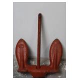 Cast Iron Anchor ~9" X ~10"