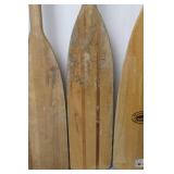 Feather Brand Wooden Paddles (2) and three others