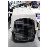 Large Plastic Pet Crate Kennel With Metal Door 40" x 28" X 29.5"
