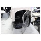 Large Plastic Pet Crate Kennel With Metal Door 40" x 28" X 29.5"
