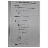 AmazonBasics B010QZD6I6 Notebook Arm Mount Tray With Hardware