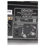 Denon AVR-X1400H Integrated Network AV Receiver (tested)