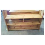 Wood Podium, Desk, Shelves and More.
