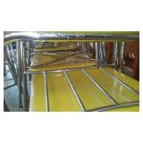 Yellow Molded Plastic Chairs (15).