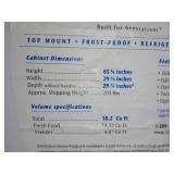 Frigidaire Refrigerator Freezer, 18.2 Cu. Ft.