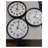 American Time Wall Clocks (3)
