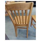 Wood Table and Chairs (6).