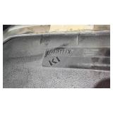 Matrix Plastic chrome and chair with rolling storage cart (4) and Hon Office Arm Chairs (5).