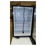 Atosa CTD-3T Glass Door Countertop Refrigerator.