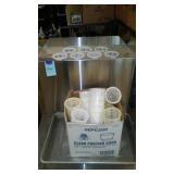 Stainless Steel Self-Serve Condiment Station.