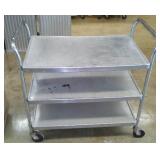 Carlisle Stainless Steel Utility Cart.