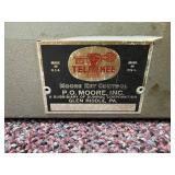 13"W x 27"T x 7"D Key Lock Box (lock has been removed)