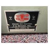 13"W x 27"T x 7"D Key Lock Box (lock has been removed)