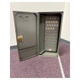 13"W x 27"T x 7"D Key Lock Box (lock has been removed)