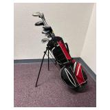 Junior Right Handed Golf Clubs with Bag
