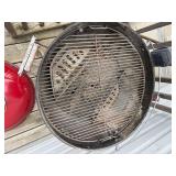 Full Size Excellent Condition Red Weber Charcoal Grill