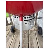 Full Size Excellent Condition Red Weber Charcoal Grill