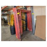 Warehouse Rack Components Mixed Lot
