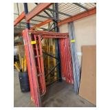 Warehouse Rack Components Mixed Lot