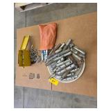 Mixed Metal Tube Pins and Clips Industrial Hardware Mixed Lot
