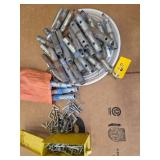 Mixed Metal Tube Pins and Clips Industrial Hardware Mixed Lot