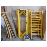 Kpro Scaffold Frames, Planks & Hardware Mixed Lot