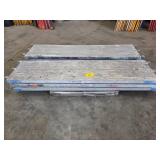 Aluminum Scaffold Planks (Lot of 2 Bundles)