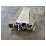 Aluminum Scaffold Plank Stack