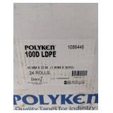 Polyken 100D LDPE Tape Rolls 48mm X 33m (24 Rolls)