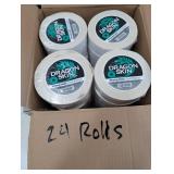 Dragon Skin 1600-5249 Double-Sided High Tack Tape 12 Mil 48mm X 33m (Lot of 24)