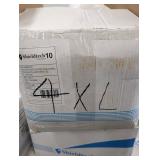 Shieldtech 10 53011 White Polypropylene Coveralls Size 4XL 25 Count